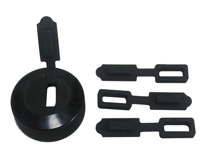 Rubber coated iron